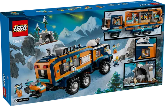 LEGO 60471 City Arctic Explorer Science Lab Truck