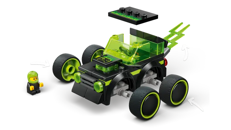 Lego 60484 City Rides Gaming Race Car