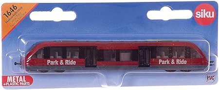 Siku S1646 Local Train Red