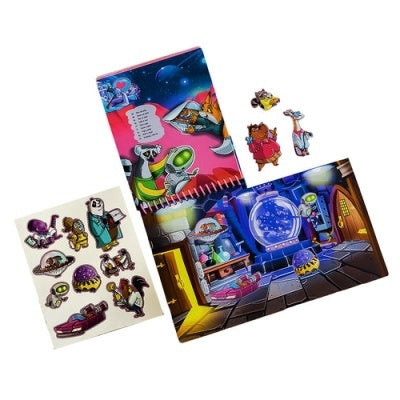 Livro de brincar QwiToy 3in1 Playbook Magic Adventures