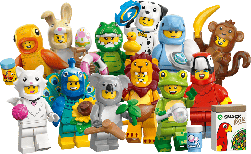 LEGO 71051 Minifigures Animal Series 28 Complete Full Set of 12