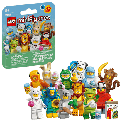 LEGO 71051 Minifigures Animal Series 28 Complete Full Set of 12