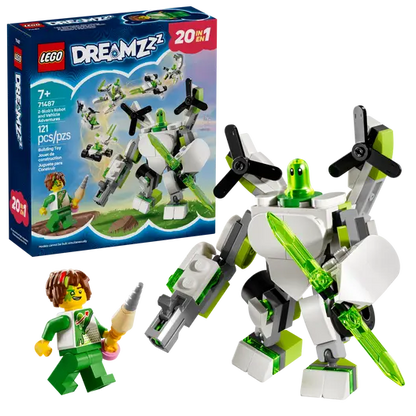 LEGO 71487 DREAMZzz Z-Blob's Robot and Vehicle Adventures
