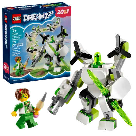 LEGO 71487 DREAMZzz Z-Blob's Robot and Vehicle Adventures