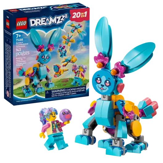 LEGO 71488 DREAMZzz Bunchu's Creative Animal Adventures