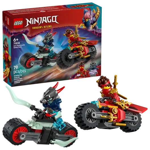 LEGO 71838 NINJAGO Kai’s Motorcycle Speed Race