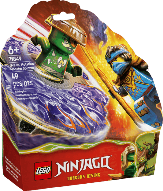 LEGO 71849 NINJAGO Nya vs Mutation Monster Spinner