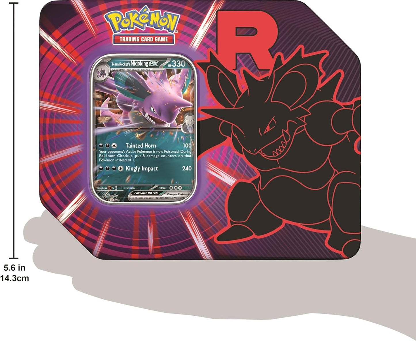 Pokémon TCG Team Rocket Tin