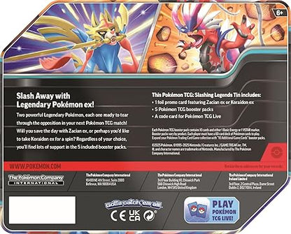 Pokémon TCG Slashing Legends Tin