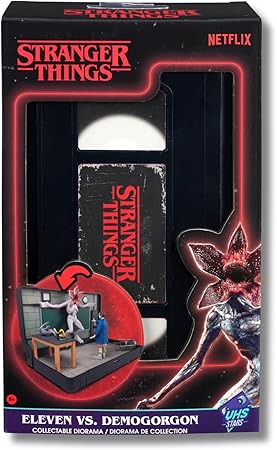 Stranger Things VHS Diorama Eleven vs Demogorgon