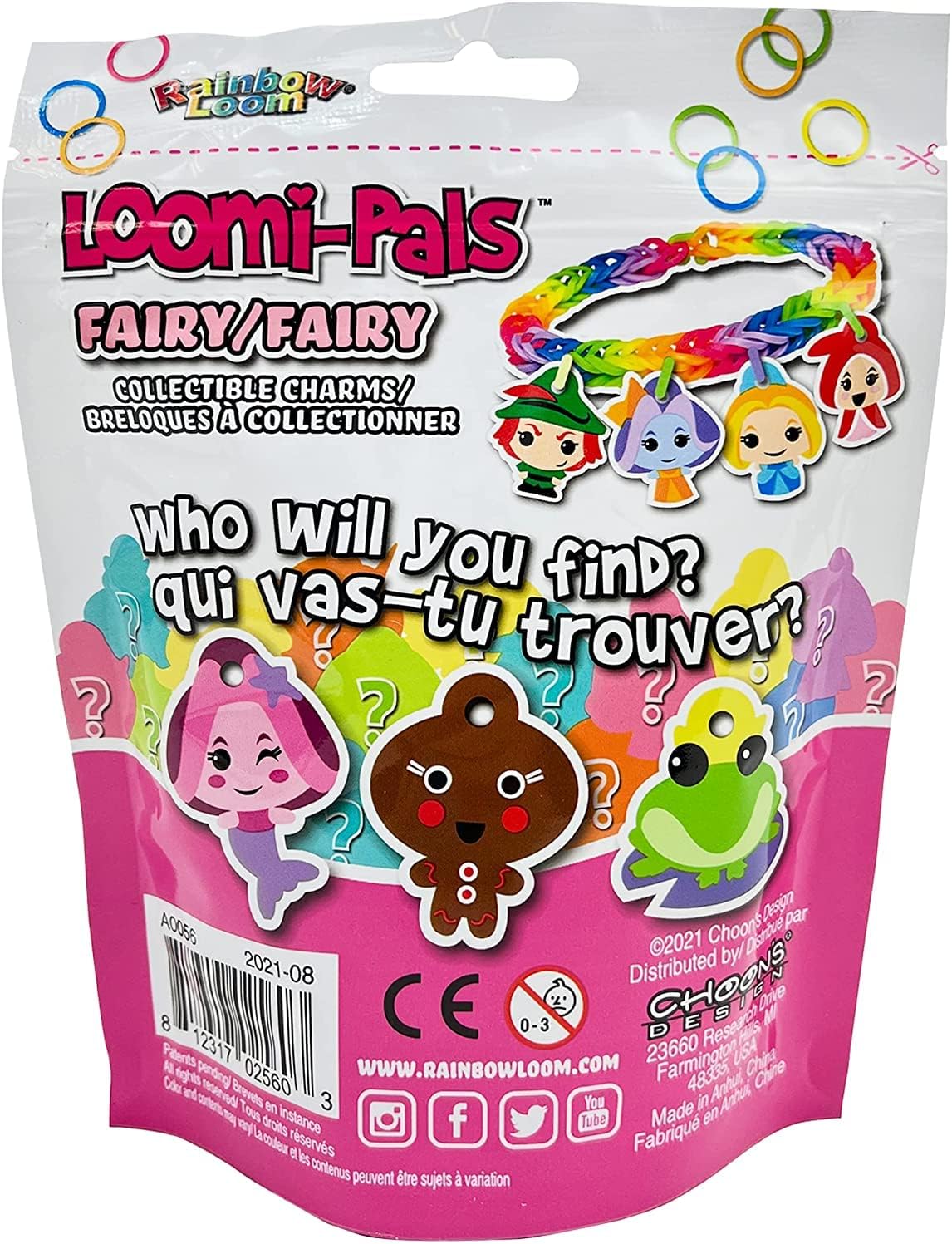 Rainbow Loom Loomipal Collectible Fairy