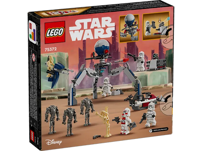 LEGO 75372 Star Wars Clone Trooper & Battle Droid Battle Pack