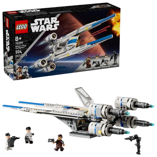 LEGO 75399 Star Wars Andor Rebel U Wing Starfighter Buildable Vehicle Model