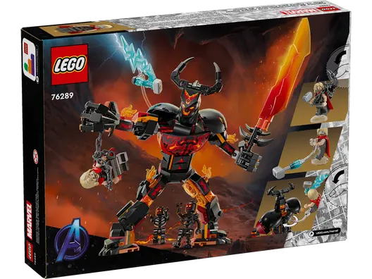 LEGO 76289 Marvel Super Heroes Thor Vs. Surtur Construction Figure