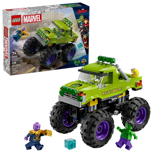 Lego 76312 The Hulk Truck vs. Thanos