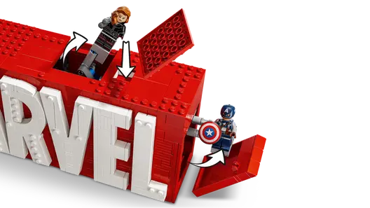 LEGO 76313 Marvel Super Heroes MARVEL Logo & Minifigures
