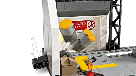 LEGO 76314 Super Heroes Captain America Civil War Action Battle