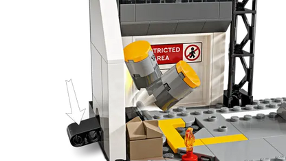 LEGO 76314 Super Heroes Captain America Civil War Action Battle