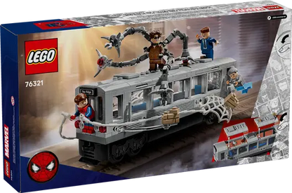 LEGO 76321 Marvel Spider-Man vs. Doc Ock Subway Train Scene