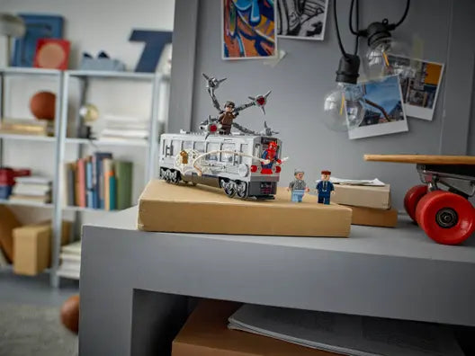 LEGO 76321 Marvel Spider-Man vs. Doc Ock Subway Train Scene