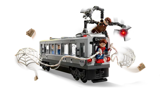LEGO 76321 Marvel Spider-Man vs. Doc Ock Subway Train Scene