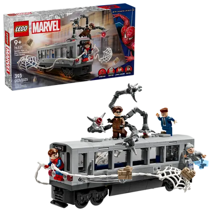 LEGO 76321 Marvel Spider-Man vs. Doc Ock Subway Train Scene
