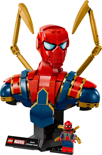 LEGO 76326 Marvel Iron Spider-Man Bust