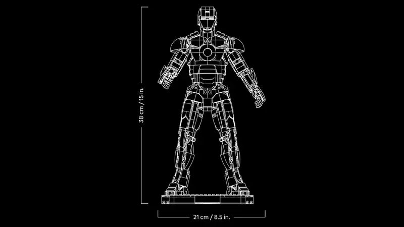 LEGO 76344 Marvel Super Heroes Iron Man Mark 3 Collectors Edition