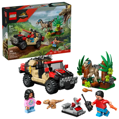 LEGO 76972 Jurassic World Raptor Off-Road Escape