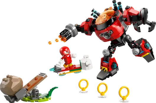 LEGO 77005 Sonic the Hedgehog Knuckles vs. Dr. Eggman Egg Crusher Mech