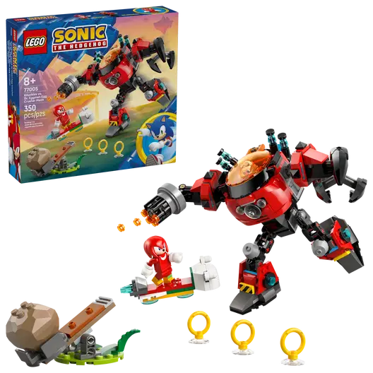 LEGO 77005 Sonic the Hedgehog Knuckles vs. Dr. Eggman Egg Crusher Mech