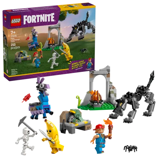 LEGO 77075 Fortnite Peely & Sparkplug’s Camp