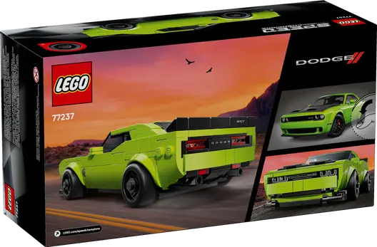 LEGO 77237 Speed Champions Dodge Challenger SRT Hellcat Sports Car
