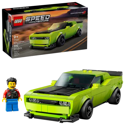 LEGO 77237 Speed Champions Dodge Challenger SRT Hellcat Sports Car