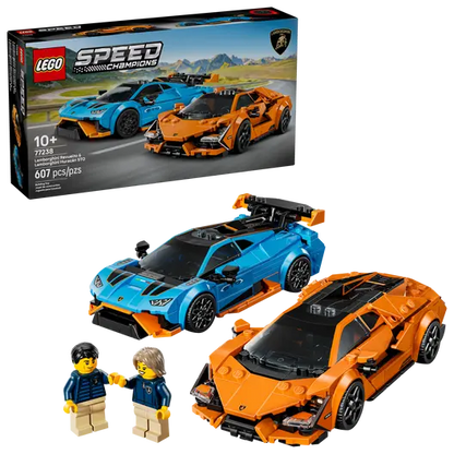 LEGO 77238 Speed Champions Lamborghini Revuelto & Huracán STO