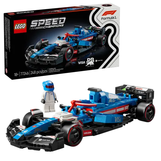 Lego 77246 Visa Cash App RB VCARB 01 F1® Race Car