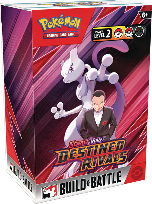 Pokemon TCG S&V Destined Rivals Build & Battle Box 4 Packs