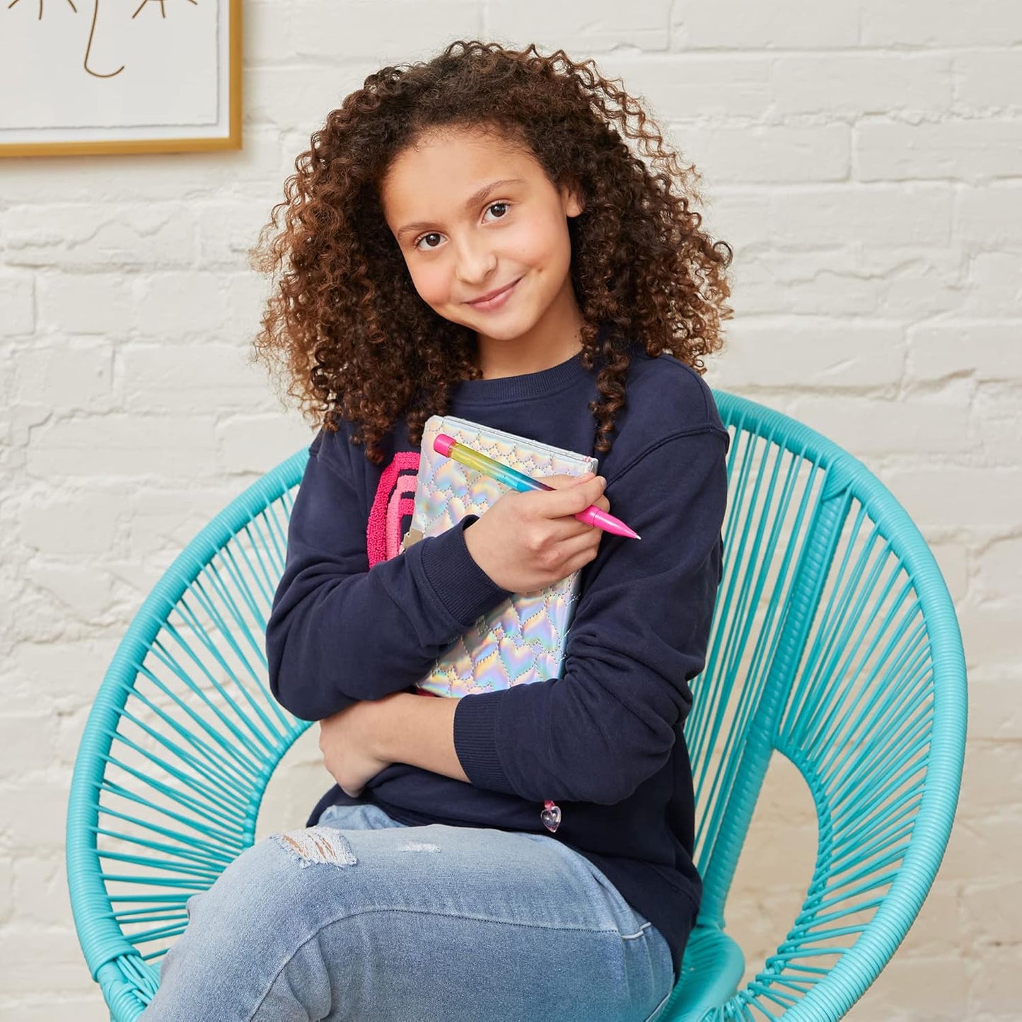 3C4G Quilted Locking Journal And Pen