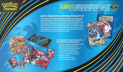 Pokémon TCG Mega Charizard X ex Ultra Premium Collection