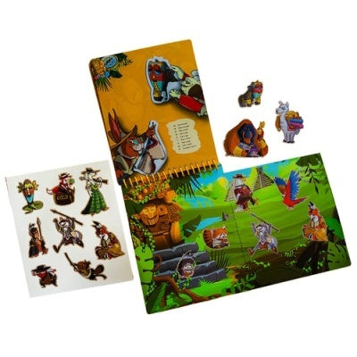 Livro de brincar QwiToy 3in1 Playbook Time Travel