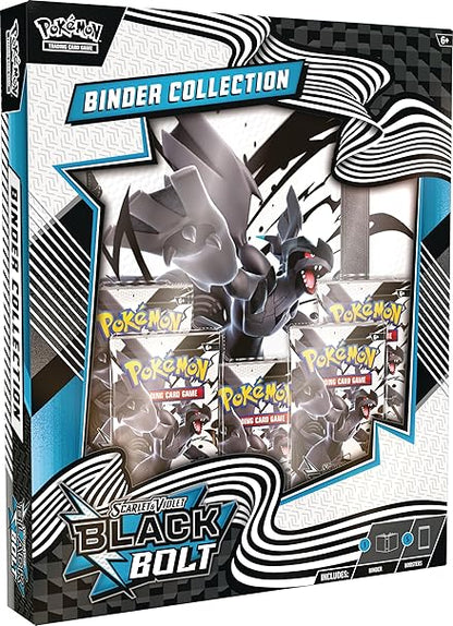 Pokemon TCG Scarlet & Violet 10.5 Black Bolt Binder Box