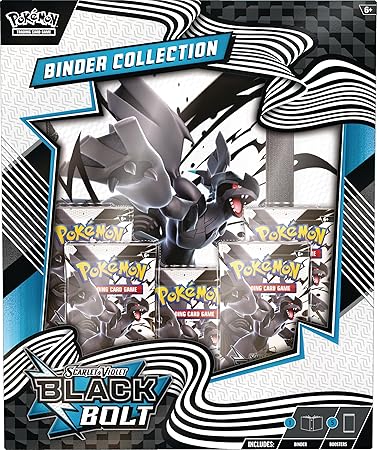Pokemon TCG Scarlet & Violet 10.5 Black Bolt Binder Box
