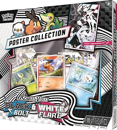 Pokemon TCG Scarlet & Violet 10.5 Unova Poster Box