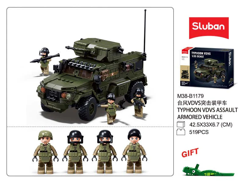 Sluban B1179 TYPHOON VDVS ASSAULT