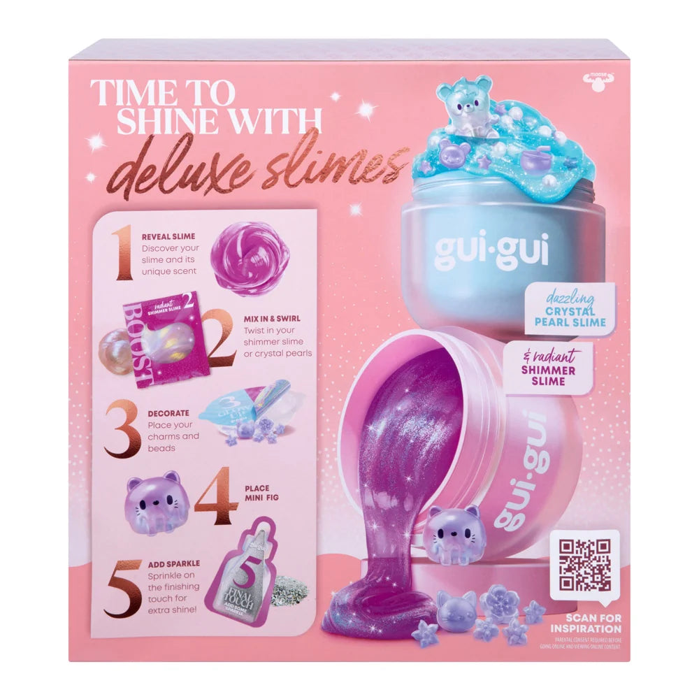Gui Gui Slime Shimmer Deluxe Duo Pack