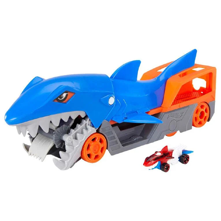 Hot Wheels Shark Chomp Hauler Play Set