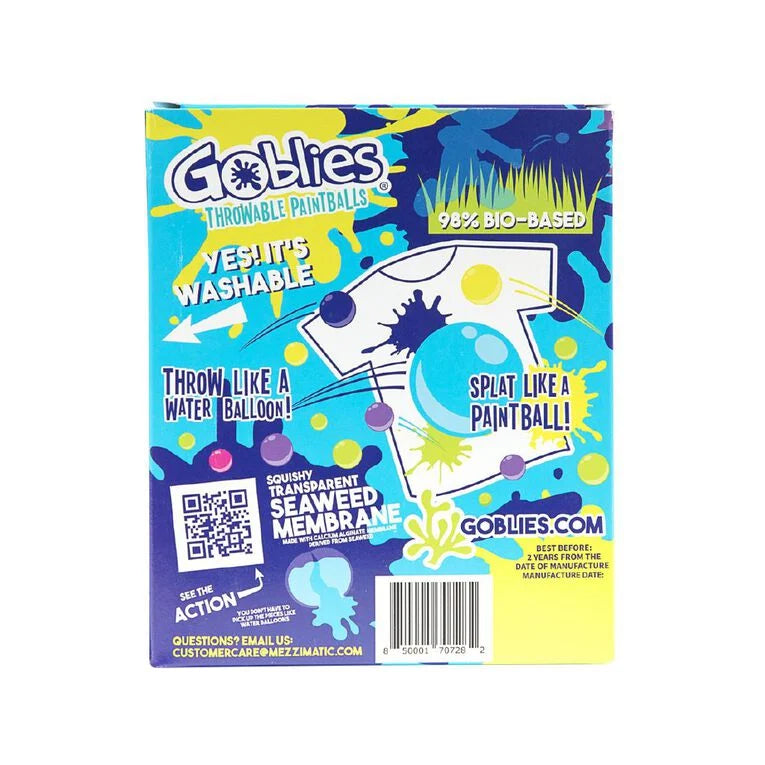 Goblies Throwable Paintballs 40 Pack Blue