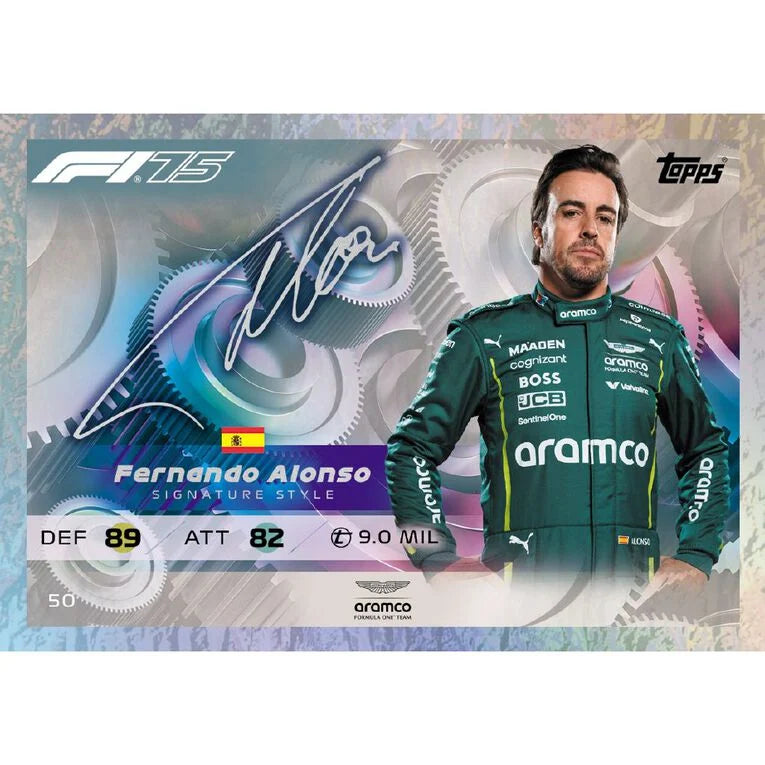 F1 Turbo Attax 2025 Value Box