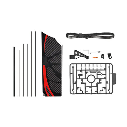 DARK WINGS Rubber Band Ornithopter (carbon fiber)