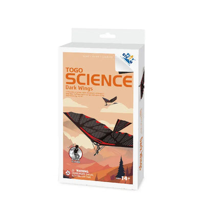 DARK WINGS Rubber Band Ornithopter (carbon fiber)